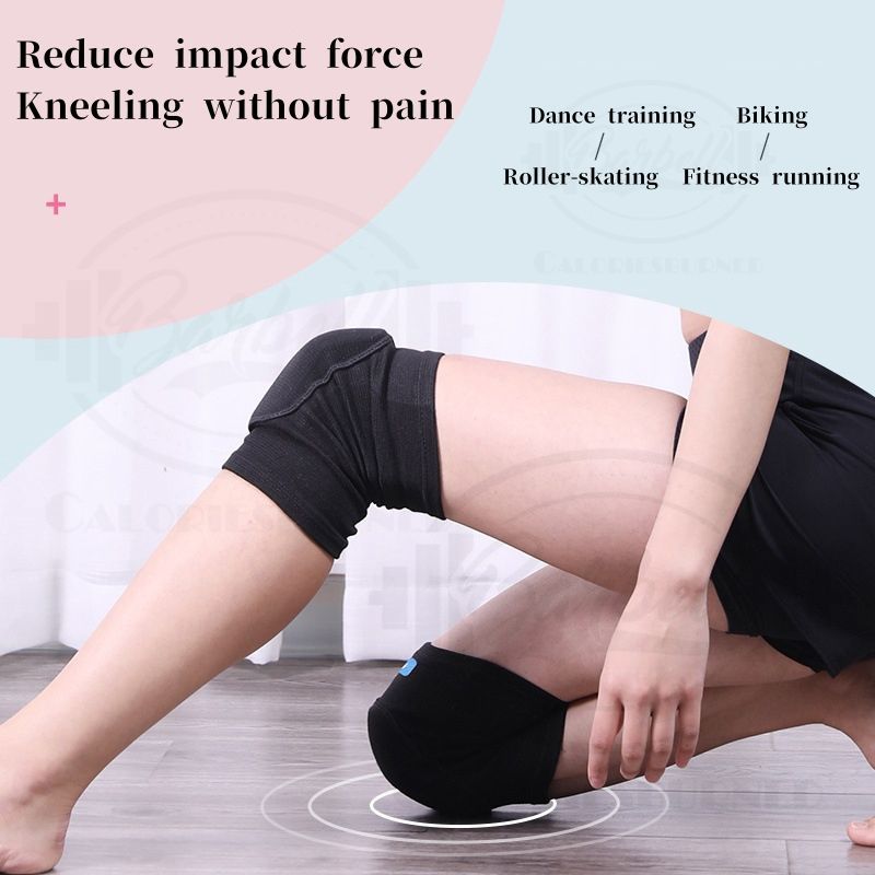 Bảo Vệ Đầu Gối Băng Gối Hỗ Trợ Chơi Thể Thao Gym Yoga Có Đệm Mút Chống Chấn Thương Đầu Gối