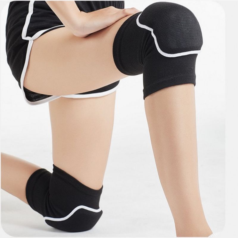 Bảo Vệ Đầu Gối Băng Gối Hỗ Trợ Chơi Thể Thao Gym Yoga Có Đệm Mút Chống Chấn Thương Đầu Gối
