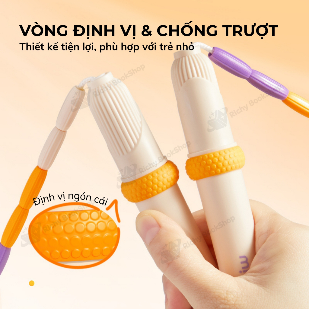 Dây nhảy thể dục chuỗi hạt chống rối Mideer Soft Beaded Jump Rope