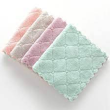 Khăn Lau Đa Năng 2 Mặt Kháng Khuẩn, Khăn Đa Năng Siêu Thấm Nước, Kích Thước 12x20
