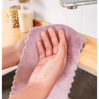 Khăn Lau Đa Năng 2 Mặt Kháng Khuẩn, Khăn Đa Năng Siêu Thấm Nước, Kích Thước 12x20