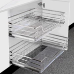 Kệ Bát Đĩa, Giá Bát Inox 304 Mã IV04 Lắp Tủ Dưới 2 Tầng Kéo Dẩy – Có Ray Trượt Giảm Chấn, Chịu Lực Tốt, Bảo Hành — ảnh 2