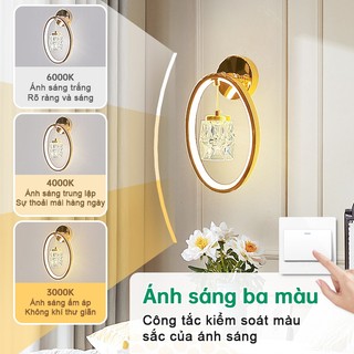 【CDO】đèn gắn tường cầu thang thiết kế tối giản sáng tạo màu vàng sang trọng trang trí phòng khách / phòng ngủ