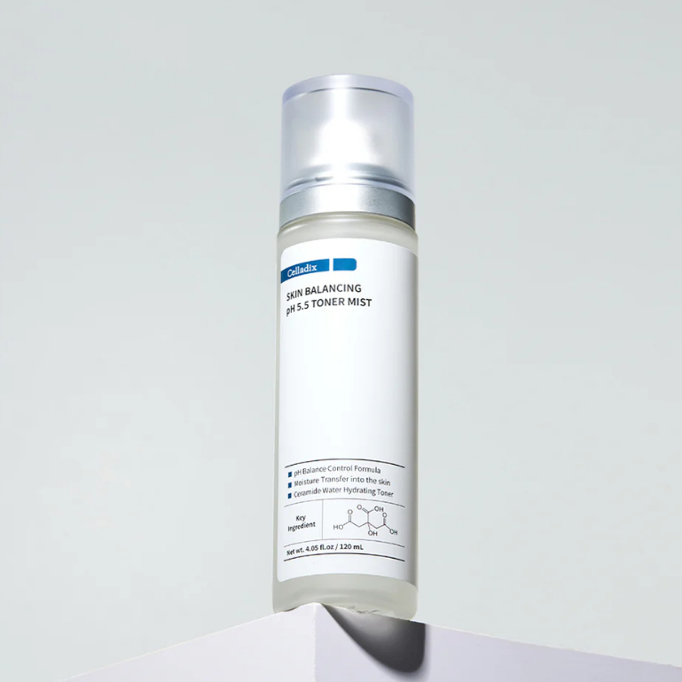 Xịt Dưỡng pH 5.5 Cân Bằng Da CELLADIX SKIN BALANCING PH 5.5 TONER MIST 120ml | DAMDAVN