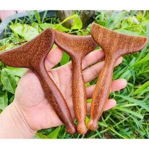 Cây Mát Xa Gỗ Đàn Hương - Thư Giãn, Giảm Căng Cơ Mặt, Mát Xa Cơ Thể
