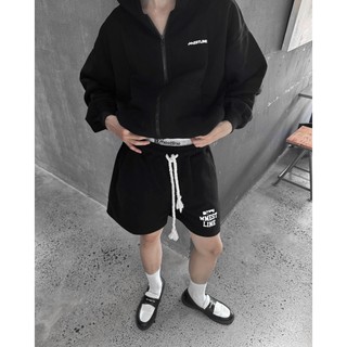 Quần Basic Shorts MMESTLINE form trên gối chất liệu nỉ 2 da mịn cao cấp