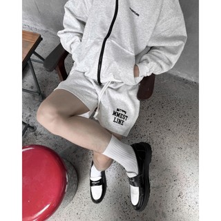 Quần Basic Shorts MMESTLINE form trên gối chất liệu nỉ 2 da mịn cao cấp