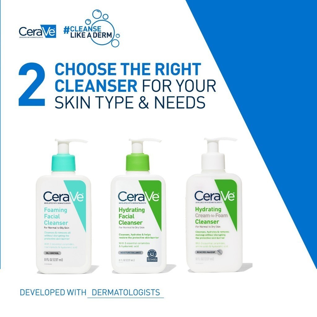 Sữa rửa mặt Cera ve 236ml/Daily Moisturizing Lotion&Sữa Rửa mặt/Moisturising Cream