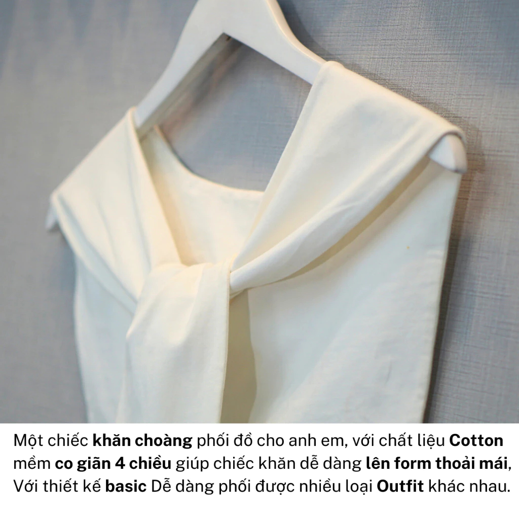 Khăn Choàng Phối Đồ "Không Kèm Áo" Halley Chất Liệu vải Mỏng Mềm Mịn Thoáng Mát Dễ Phối Đồ