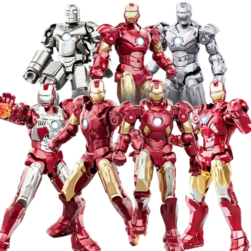 Mô Hình Lắp Ráp Marvel Figure Splicing Iron Man