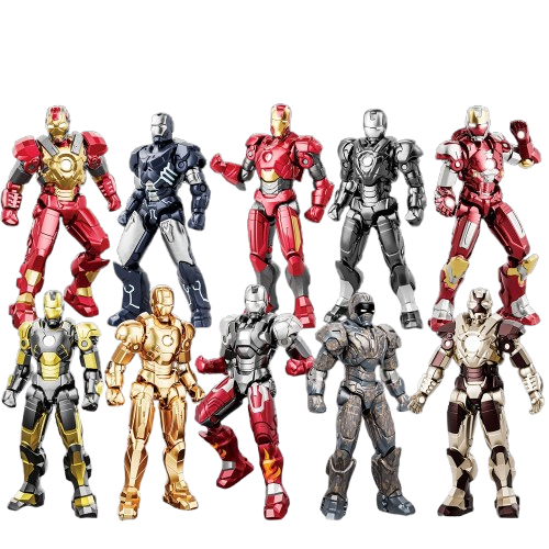 Mô Hình Lắp Ráp Marvel Figure Splicing Iron Man