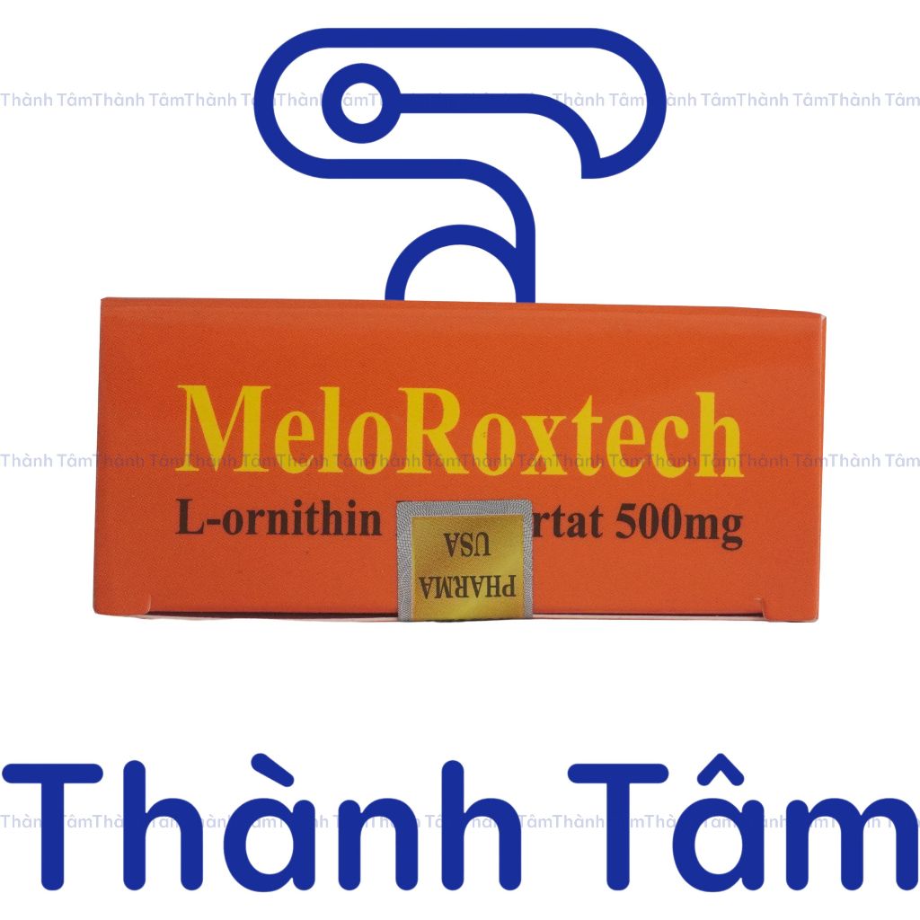 Viên uống bổ gan MeloRoxtech hỗ trợ làm mát gan, bảo vệ gan - Hộp 30 Viên