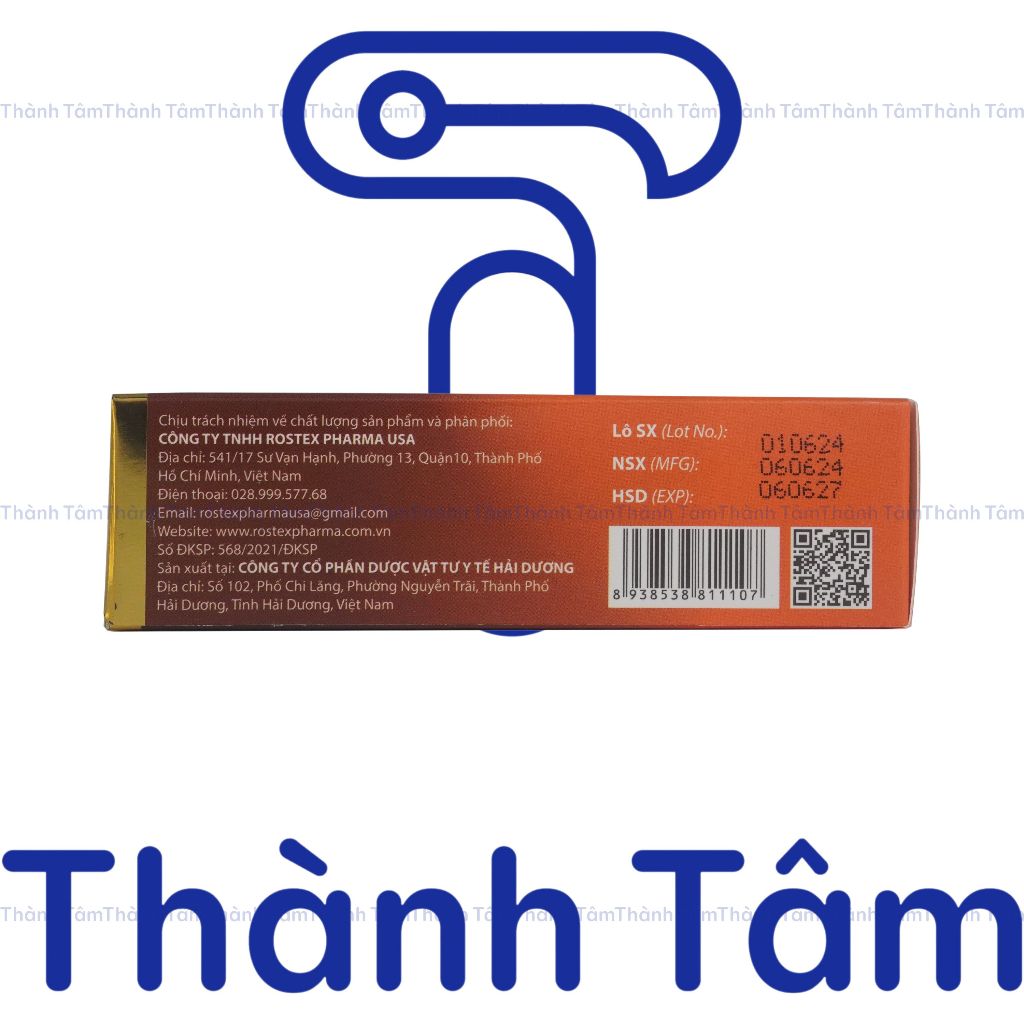 Viên uống bổ gan MeloRoxtech hỗ trợ làm mát gan, bảo vệ gan - Hộp 30 Viên