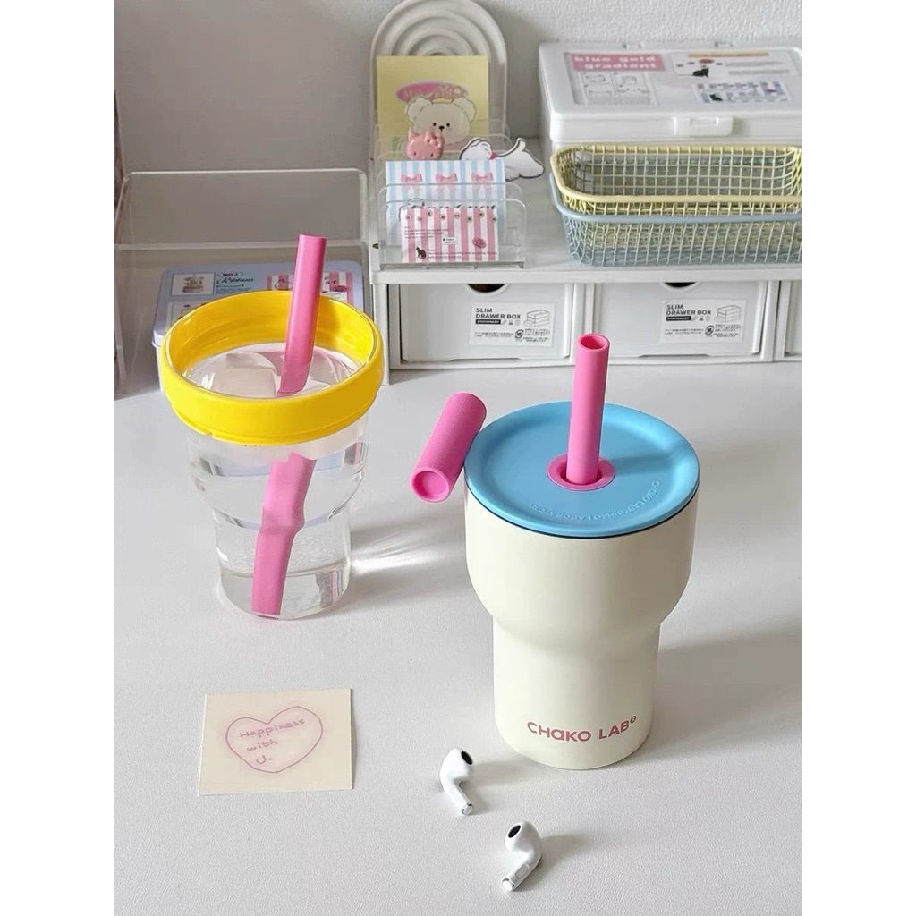 (Chính Hãng) Ly Giữ Nhiệt 24h 𝐂𝐡𝐚𝐤𝐨𝐥𝐚𝐛 2 Lớp 600ml Màu Kẹo Ngọt Xinh Xắn | BigBuy360 - bigbuy360.vn