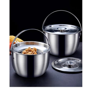 Âu đựng mỡ inox kèm lưới lọc dung tích 2,8L