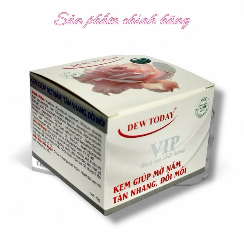 Kem Dew Today Nám, Tàn Nhang, Đồi Mồi 10gr