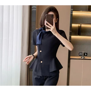 Đồng phục VEST quản lý lễ tân spa,thẩm mỹ viện chất liệu cotton lạnh hàng thiết kế cao cấp