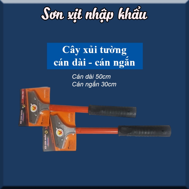 Dao xủi tường cán dài 50cm, ngắn 30cm Việt Mỹ | Shopee Việt Nam
