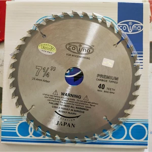 Lưỡi cắt gỗ covina 180mm(1,8 tất) 40 răng