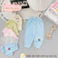 Combo 3-5 Quần Dài thun lạnh petit cho bé trai, bé gái từ 3 đến 15kg
