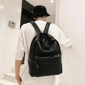 Balo nam nữ đi học đi chơi da trơn size 40 chống nước chống bám bụi - BL024