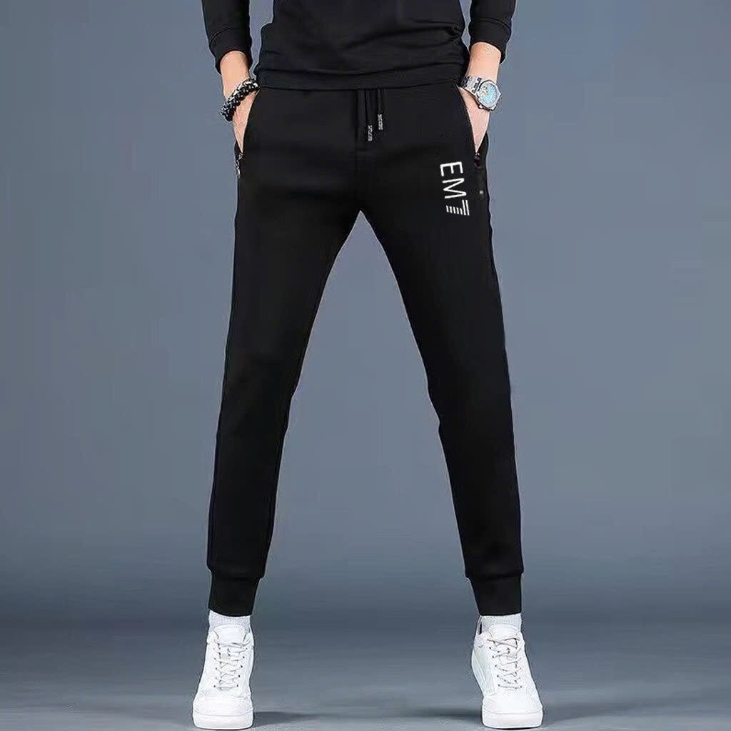 Quần nam dài jogger thun tập gym chạy bộ cao cấp vải co giãn 4 chiều thấm hút mồ hôi không nhăn shopthethaokute