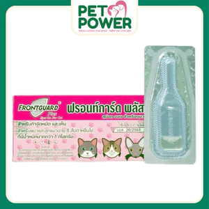 Frontgard – Dung Dịch Nhỏ Giọt Chăm Sóc Lông & Da Cho Mèo | Hỗ Trợ Bảo Vệ Thú Cưng