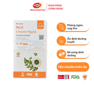 Bột Chùm Ngây Sấy Lạnh Nguyên Chất ăn dặm, tăng cường sức khỏe cho bé