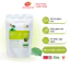 Bột Lá Sen Sấy Lạnh Nguyên Chất Quảng Thanh Gói 100gr - Giảm mụn, mờ thâm nám, giảm gút, làm đẹp