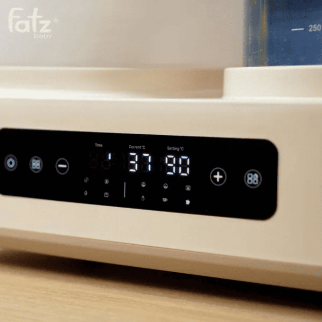 Máy Tiệt Trùng Sấy Khô, Hâm Sữa Và Đun Nước Pha Sữa Fatz Baby Multimax 12 FB9503KB Bảo Hành 12 Tháng