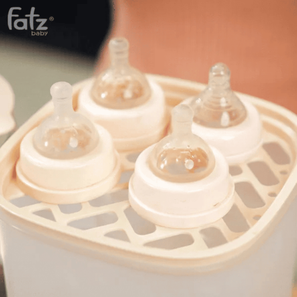 Máy Tiệt Trùng Sấy Khô, Hâm Sữa Và Đun Nước Pha Sữa Fatz Baby Multimax 12 FB9503KB Bảo Hành 12 Tháng