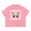 Áo Thun Local Brand VIBESTU " Gray Butterfly " Form Big Boxy Unisex 250Gsm Cotton
