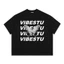 Áo Thun Local Brand VIBESTU " Gray Butterfly " Form Big Boxy Unisex 250Gsm Cotton