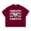 Áo Thun Local Brand VIBESTU " Gray Butterfly " Form Big Boxy Unisex 250Gsm Cotton