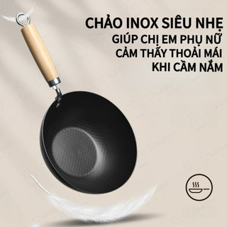 Chảo chống dính mini từ 18cm -  28cm Chubby Chef đa năng tiện dụng cho nhà bếp chống xước chống gỉ Có bảo hành