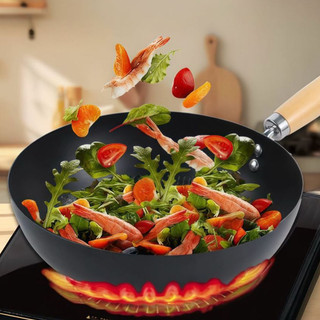 Chảo chống dính mini từ 18cm -  28cm Chubby Chef đa năng tiện dụng cho nhà bếp chống xước chống gỉ Có bảo hành
