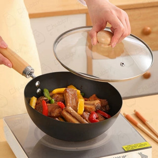 Chảo chống dính mini từ 18cm -  28cm Chubby Chef đa năng tiện dụng cho nhà bếp chống xước chống gỉ Có bảo hành
