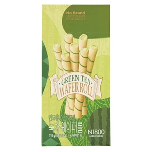 Bánh Ống No Brand Vị Trà Xanh Hộp 115G
