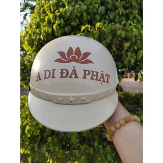 Nón bảo hiểm không kính A DI ĐÀ PHẬT