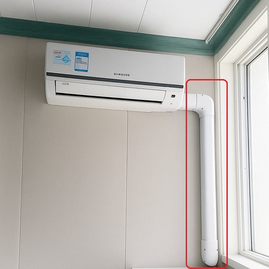 HỘP CHE ỐNG ĐIỀU HÒA PHONG CÁCH NHẬT, TIẾT KIỆM ĐIỆN, BẢO HÀNH 5 NĂM