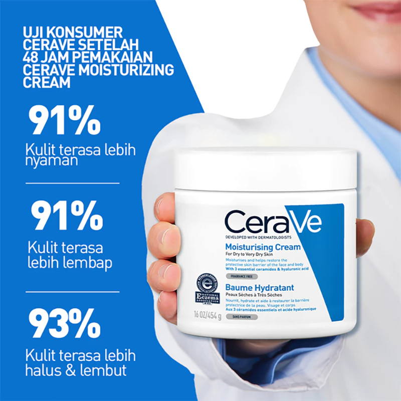 Kem Dưỡng Ẩm Cera ve 454g/Dành Cho Da Khô Cera ve Moisturizing Cream/Moisturising Cream 340g