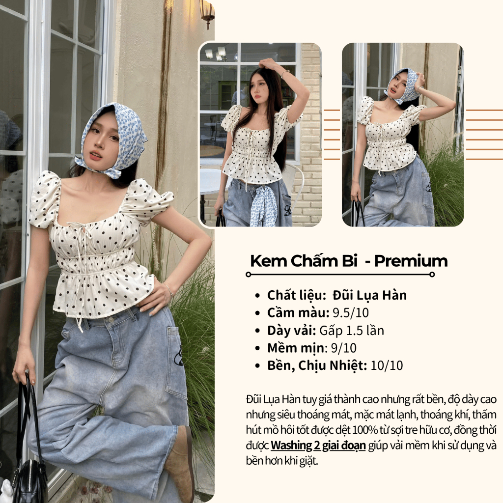 Kem Chấm Bi Premium