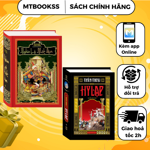 Sách - Combo Nghìn Lẻ Một Đêm + Thần Thoại Hy Lạp