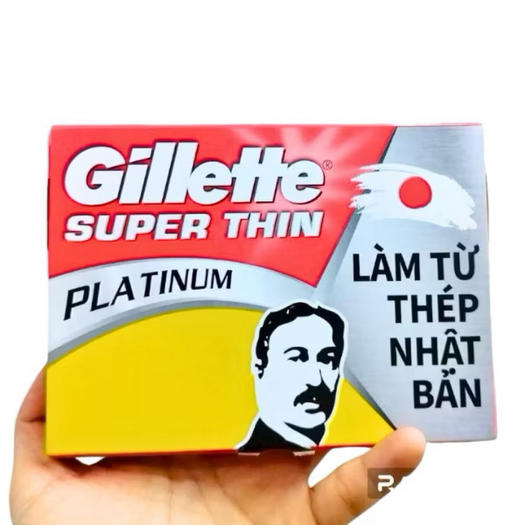 Product image Combo Hộp 5 Lưỡi Dao Lam Gillette Platinum Siêu Bén Chất Liệu Thép Không Gỉ Tiện Ích Cao Cấp 3