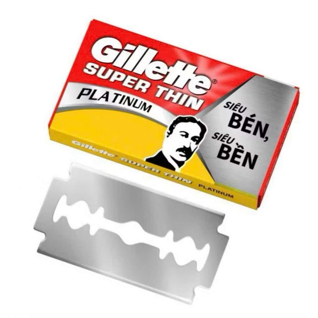 Product image Combo Hộp 5 Lưỡi Dao Lam Gillette Platinum Siêu Bén Chất Liệu Thép Không Gỉ Tiện Ích Cao Cấp