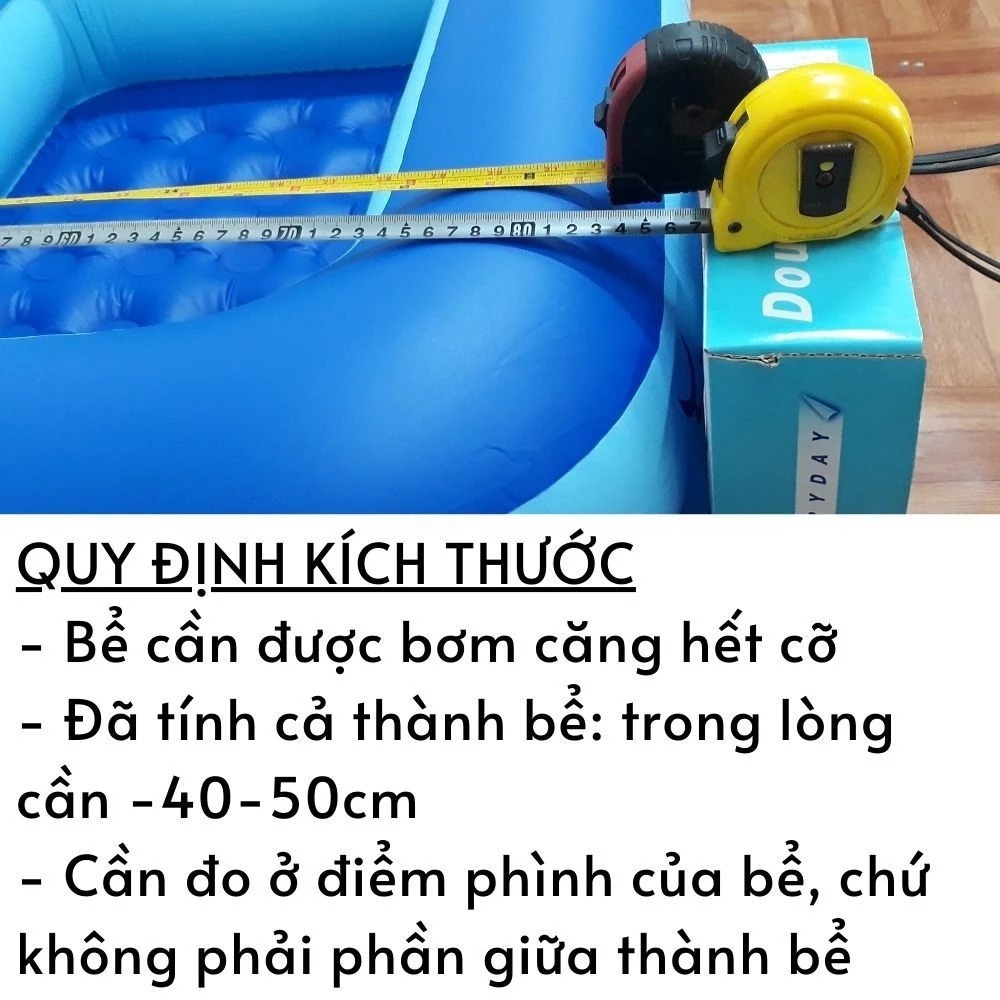 Bể Bơi Phao KAW 3 Tầng Dày Dặn Chất Liệu PVC Bền Đẹp Đáy 2 Lớp Chống Trượt Nhiều Kích Thước lựa chọn