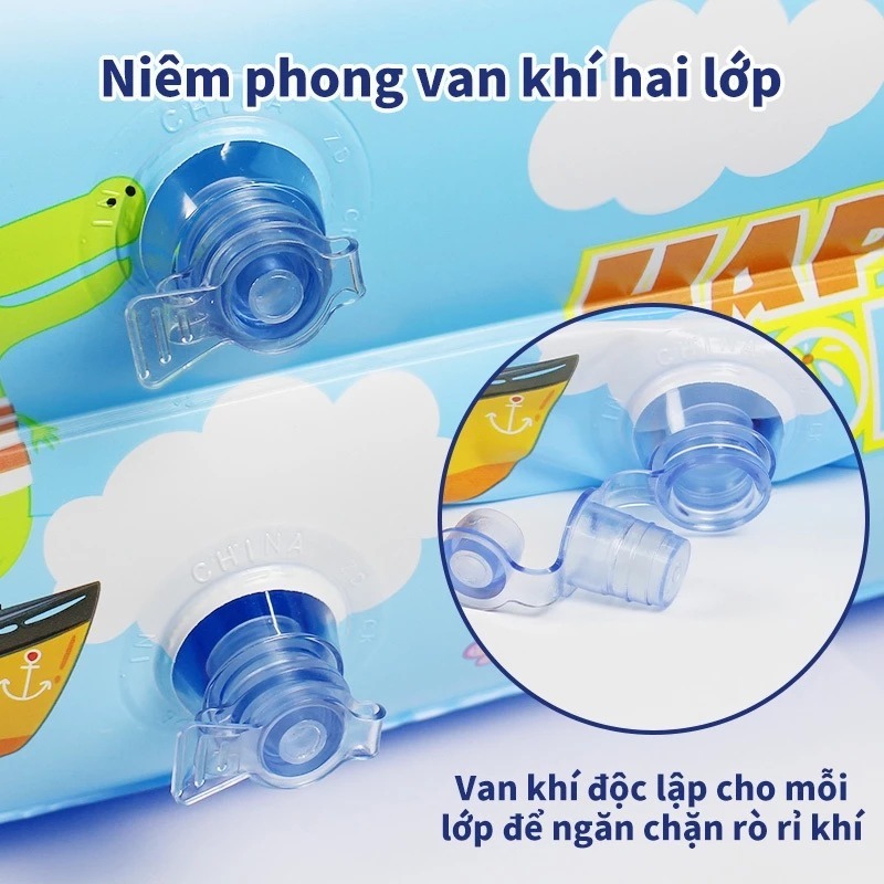 Bể Bơi Phao KAW 3 Tầng Dày Dặn Chất Liệu PVC Bền Đẹp Đáy 2 Lớp Chống Trượt Nhiều Kích Thước lựa chọn