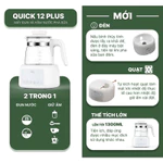 Máy đun nước và hâm nước pha sữa điện tử Fatz baby QUICK 9, Quick 12, Quick 12 plus, Quick 15, Quick 16, Quick 16 Plus — ảnh 8