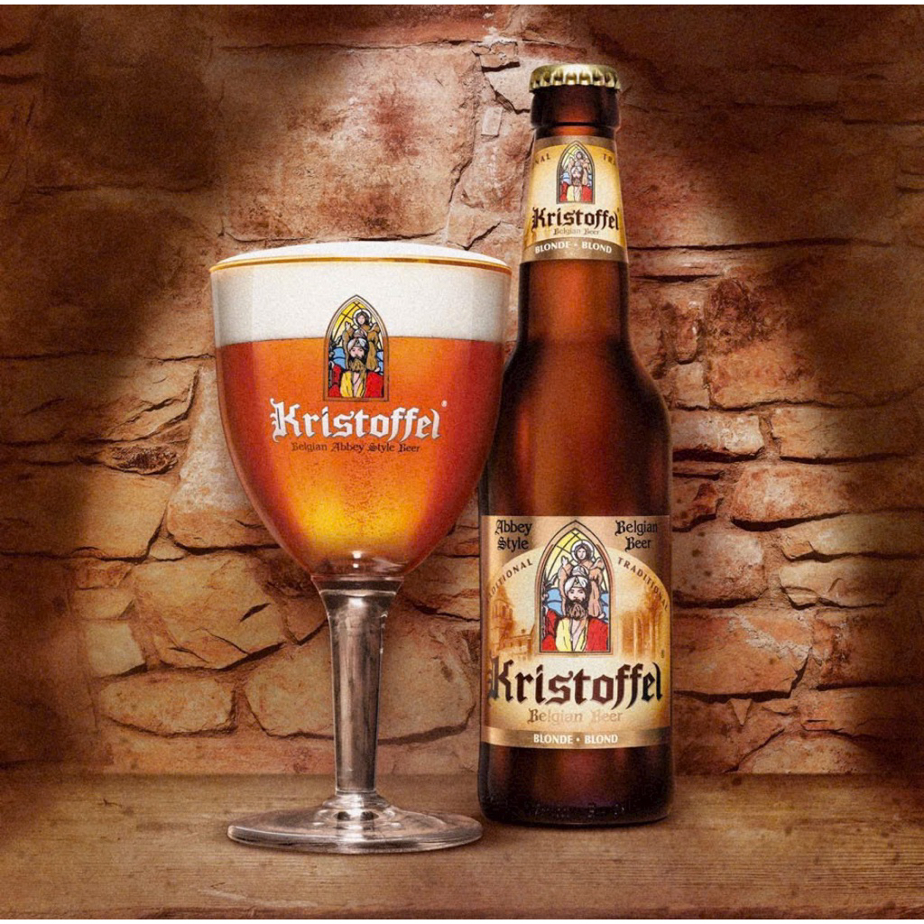 Bia Bỉ Kristoffel Blond date T7/2026 (Thùng 24 chai x 330ml) | Shopee ...