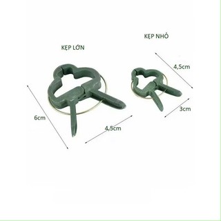 Kẹp Nhựa Cố Định Dây Leo, Kẹp Cà Chua, dưa lưới, nho.. / kẹp ngọn cây/ treo ngọn cây/ kẹp nhánh cây